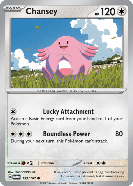 Chansey (133) — Twilight Masquerade