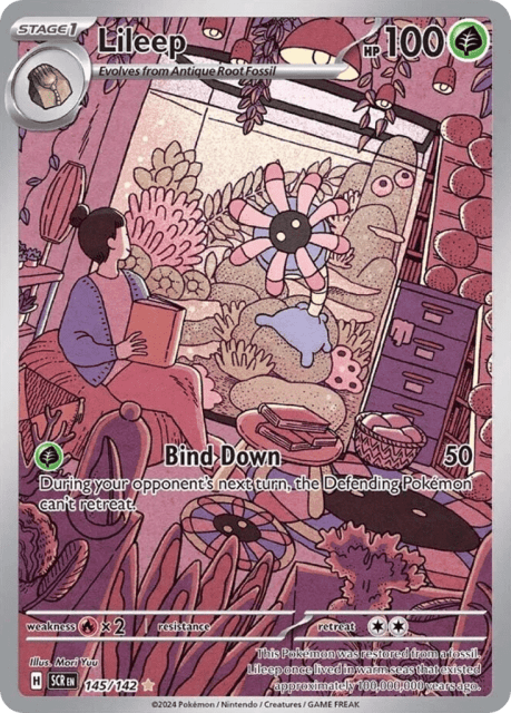 Lileep (Holofoil) (145) — Stellar Crown