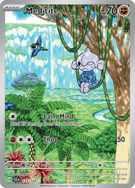 Meditite (Holofoil) (153) — Stellar Crown