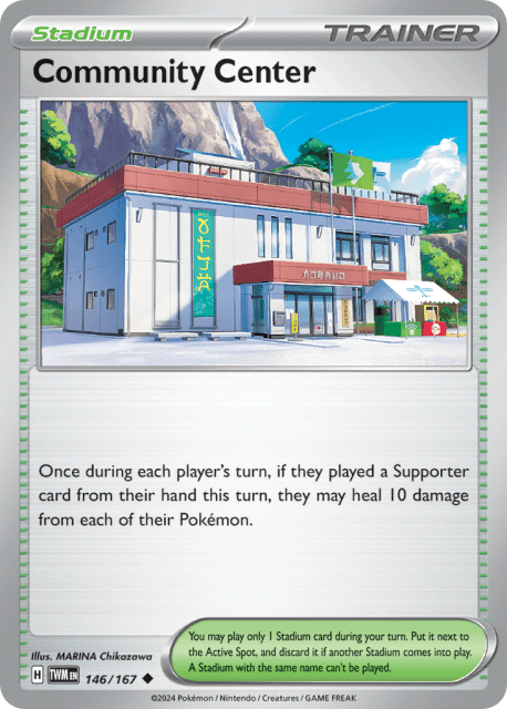 Community Center (Reverse Holofoil) (146) — Twilight Masquerade