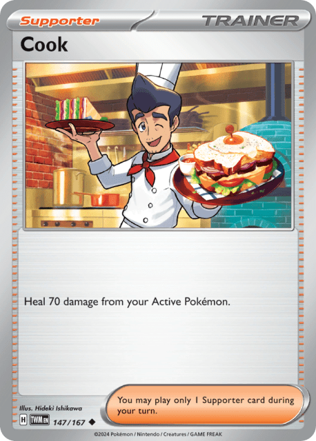 Cook (Reverse Holofoil) (147) — Twilight Masquerade