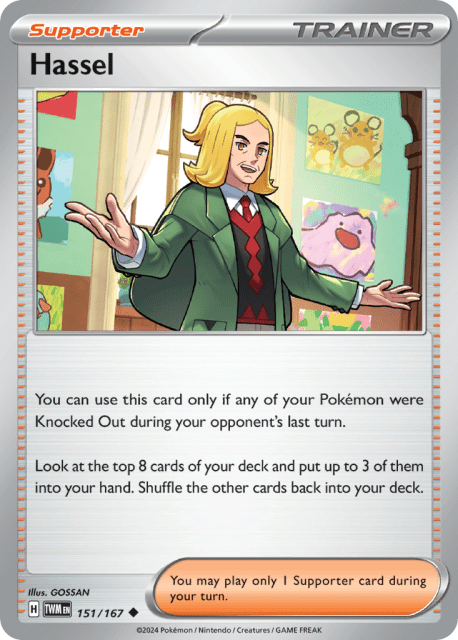 Hassel (Reverse Holofoil) (151) — Twilight Masquerade