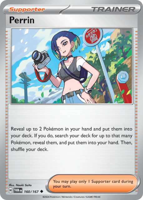 Perrin (Reverse Holofoil) (160) — Twilight Masquerade