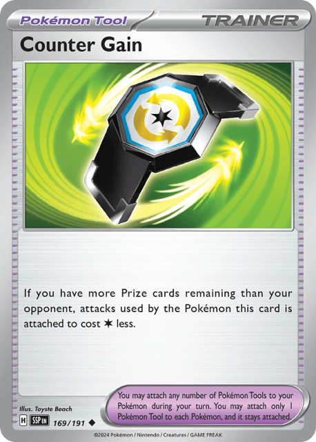 Counter Gain (169) — Surging Sparks