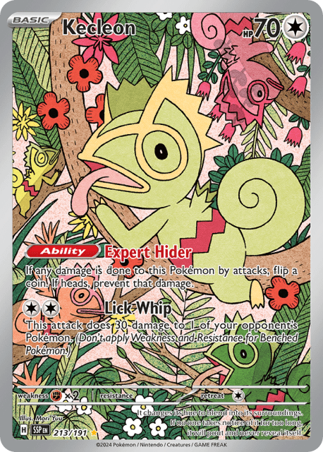 Kecleon (Holofoil) (213) — Surging Sparks