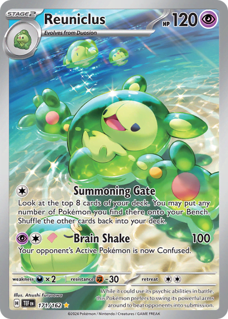 Reuniclus (Holofoil) (171) — Temporal Forces