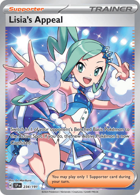 Lisia's Appeal (Holofoil) (234) — Surging Sparks