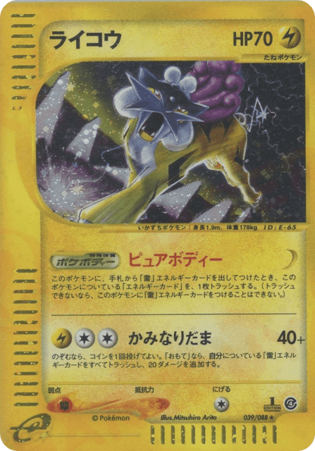 Raikou (ライコウ) (39) — 裂けた大地 (Split Earth)