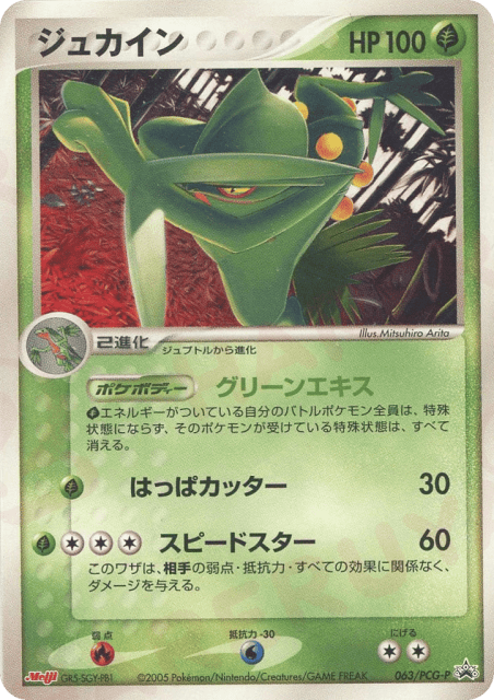 Sceptile (ジュカイン) (63) — PCG Promos