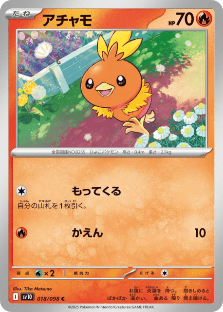 Torchic (アチャモ) (18) — ロケット団の栄光 (Glory of Team Rocket)