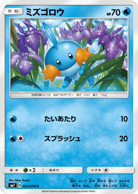 Mudkip (ミズゴロウ) (22) — 裂空のカリスマ (Sky-Splitting Charisma)