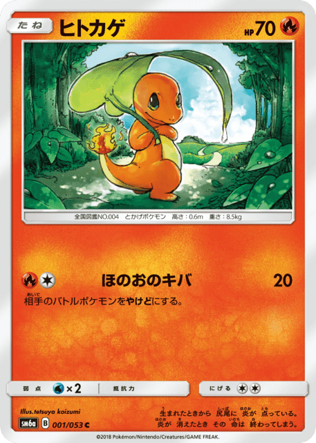 Charmander (ヒトカゲ) (1) — ドラゴンストーム (Dragon Storm)