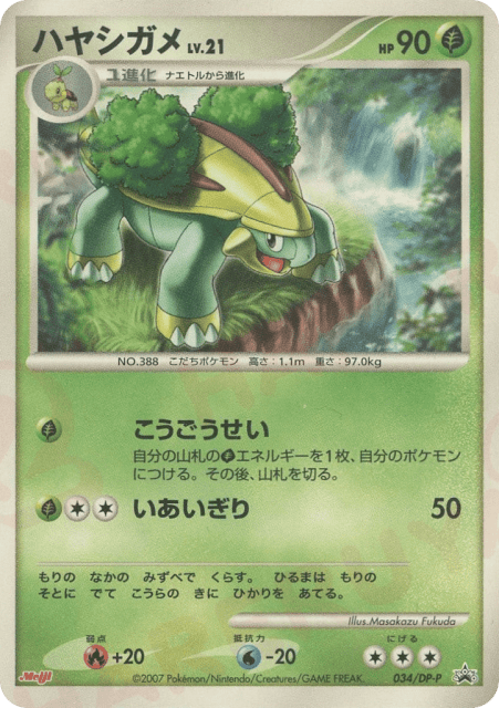 Grotle (ハヤシガメ) (34) — Diamond & Pearl Promos