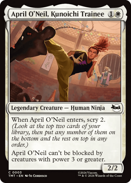 April O'Neil, Kunoichi Trainee (3) — Teenage Mutant Ninja Turtles