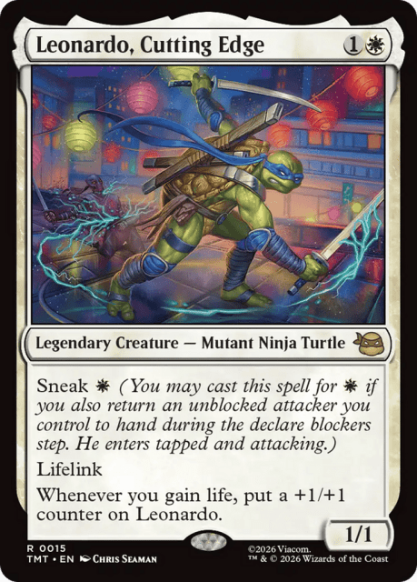 Leonardo, Cutting Edge (15) — Teenage Mutant Ninja Turtles