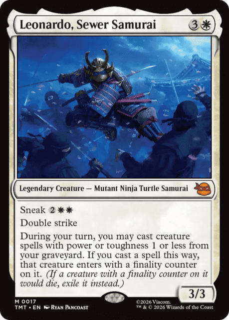 Leonardo, Sewer Samurai (17) — Teenage Mutant Ninja Turtles