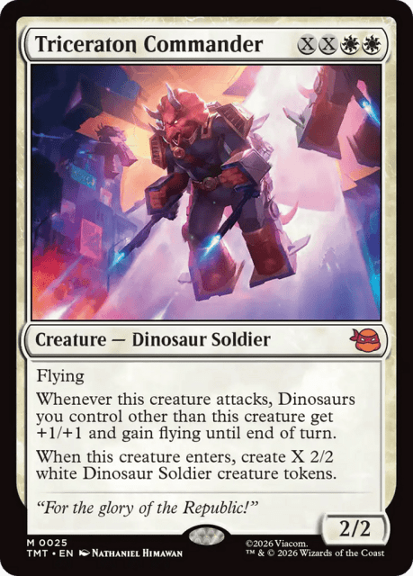Triceraton Commander (25) — Teenage Mutant Ninja Turtles