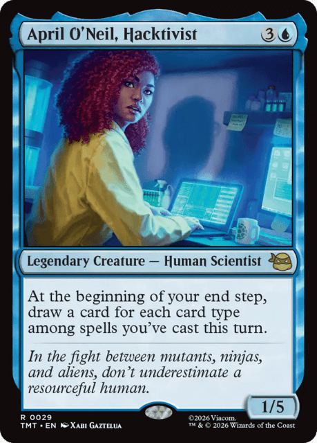 April O'Neil, Hacktivist (29) — Teenage Mutant Ninja Turtles