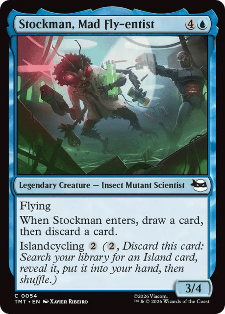 Stockman, Mad Fly-entist (54) — Teenage Mutant Ninja Turtles