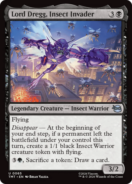 Lord Dregg, Insect Invader (65) — Teenage Mutant Ninja Turtles