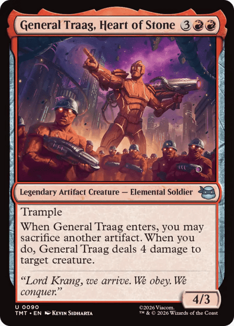 General Traag, Heart of Stone (90) — Teenage Mutant Ninja Turtles