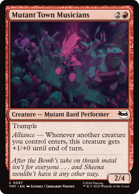 Mutant Town Musicians (97) — Teenage Mutant Ninja Turtles