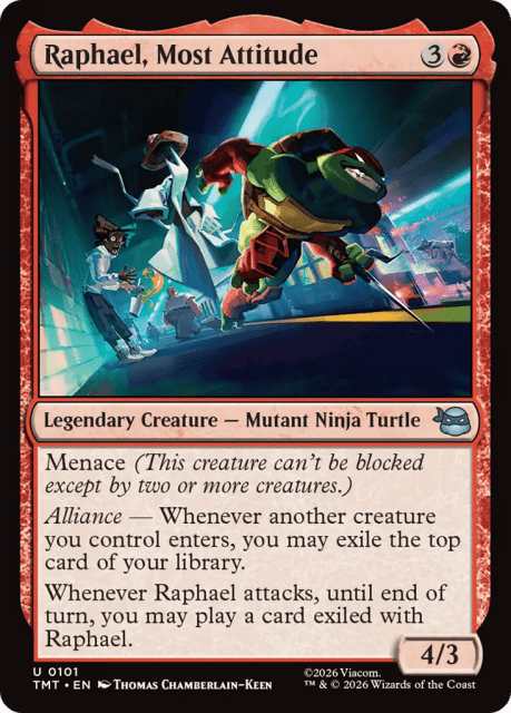 Raphael, Most Attitude (101) — Teenage Mutant Ninja Turtles