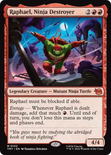 Raphael, Ninja Destroyer (102) — Teenage Mutant Ninja Turtles