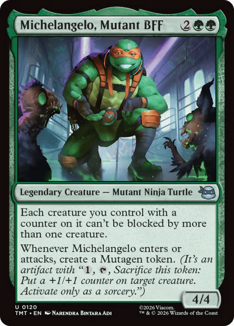 Michelangelo, Mutant BFF (120) — Teenage Mutant Ninja Turtles