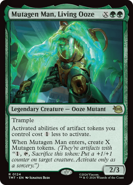 Mutagen Man, Living Ooze (124) — Teenage Mutant Ninja Turtles