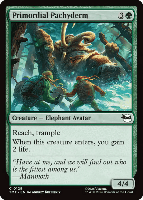 Primordial Pachyderm (129) — Teenage Mutant Ninja Turtles