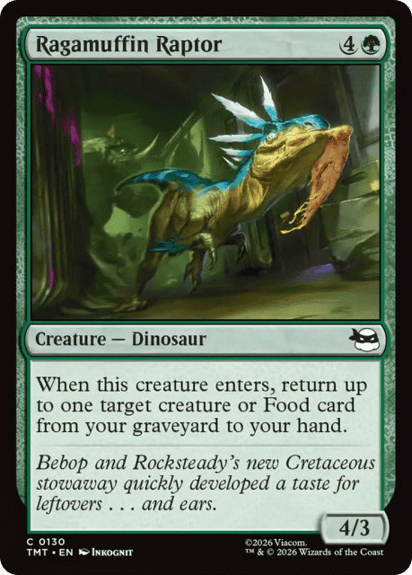 Ragamuffin Raptor (130) — Teenage Mutant Ninja Turtles