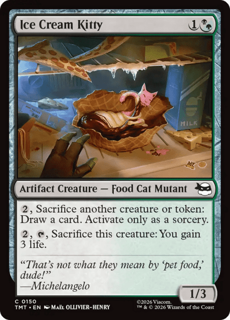 Ice Cream Kitty (150) — Teenage Mutant Ninja Turtles