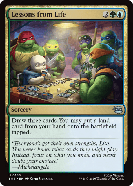 Lessons from Life (155) — Teenage Mutant Ninja Turtles