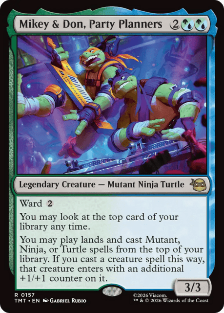 Mikey & Don, Party Planners (157) — Teenage Mutant Ninja Turtles