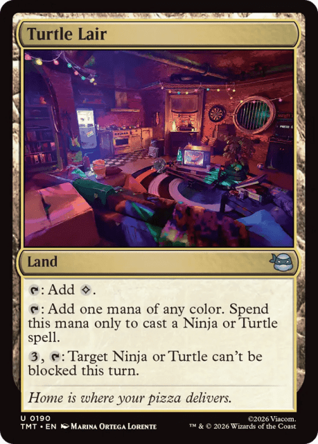 Turtle Lair (190) — Teenage Mutant Ninja Turtles