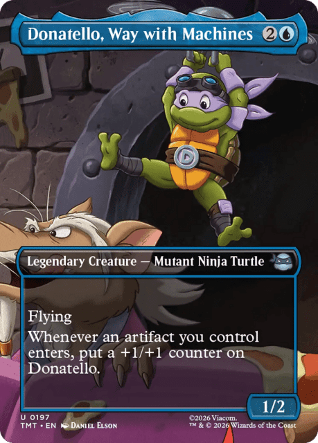 Donatello, Way with Machines (197) — Teenage Mutant Ninja Turtles