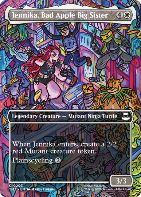 Jennika, Bad Apple Big Sister (203) — Teenage Mutant Ninja Turtles