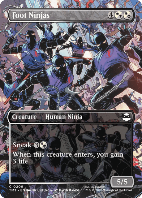 Foot Ninjas (209) — Teenage Mutant Ninja Turtles