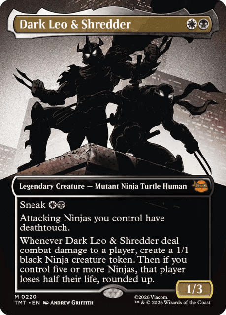 Dark Leo & Shredder (220) — Teenage Mutant Ninja Turtles