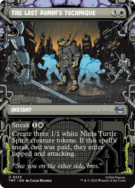 The Last Ronin's Technique (223) — Teenage Mutant Ninja Turtles