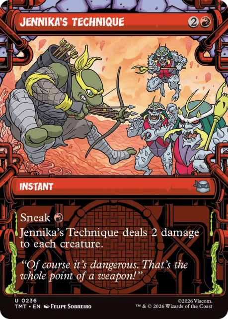 Jennika's Technique (236) — Teenage Mutant Ninja Turtles