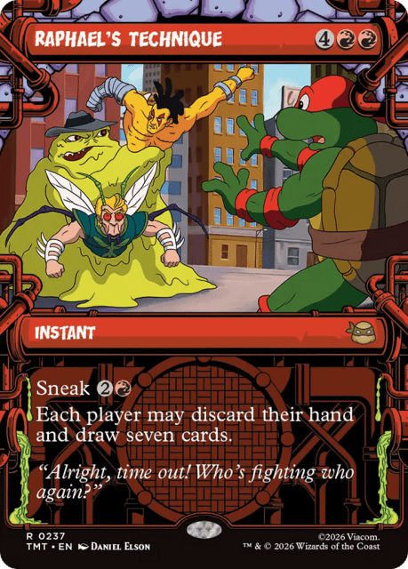 Raphael's Technique (237) — Teenage Mutant Ninja Turtles