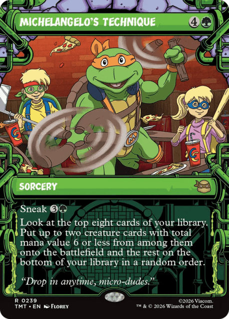 Michelangelo's Technique (239) — Teenage Mutant Ninja Turtles