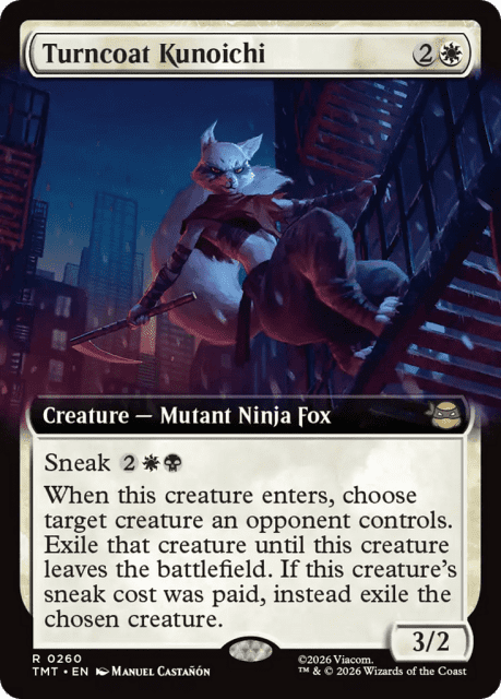 Turncoat Kunoichi (260) — Teenage Mutant Ninja Turtles