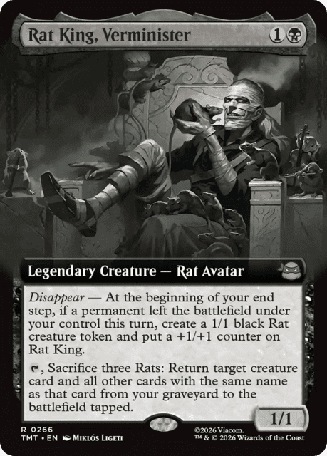 Rat King, Verminister (266) — Teenage Mutant Ninja Turtles