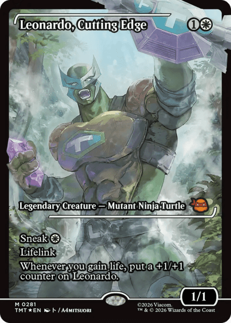 Leonardo, Cutting Edge (281) — Teenage Mutant Ninja Turtles