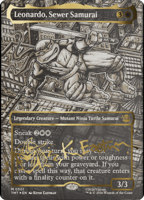 Leonardo, Sewer Samurai (301) — Teenage Mutant Ninja Turtles