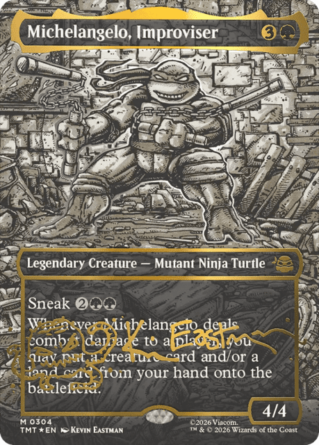 Michelangelo, Improviser (304) — Teenage Mutant Ninja Turtles