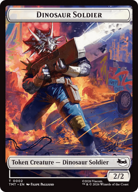 Dinosaur Soldier (2) — Teenage Mutant Ninja Turtles